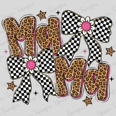 Cheetah and Checkered Bow